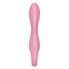 Inflatable G-Spot Vibrator Satisfyer Air Pump 2 Pink