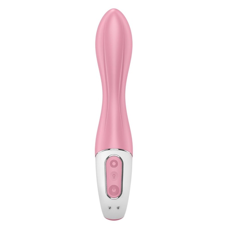 Inflatable G-Spot Vibrator Satisfyer Air Pump 2 Pink