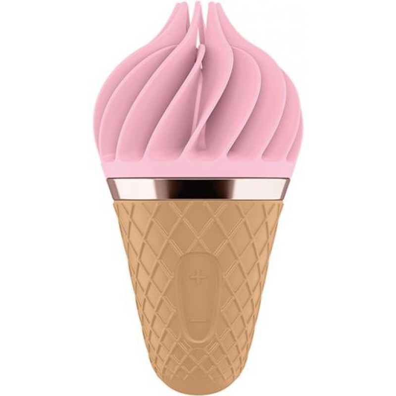 Satisfyer Clitoral Vibrator Satisfyer Sweet Treat Pink Solo Play