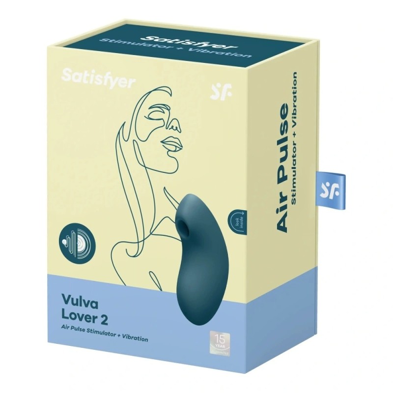 Κλειτοριδικός Δονητής Satisfyer Vulva Lover 2 Μπλε Satisfyer Κλειτοριδικός Δονητής Satisfyer Vulva Lover 2 Μπλε Κλειτοριδικά