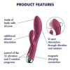 Δονητής Rabbit Satisfyer Spinning Rabbit 1 Μπορντό Satisfyer Δονητής Rabbit Satisfyer Spinning Rabbit 1 Μπορντό Rabbit Δονητές