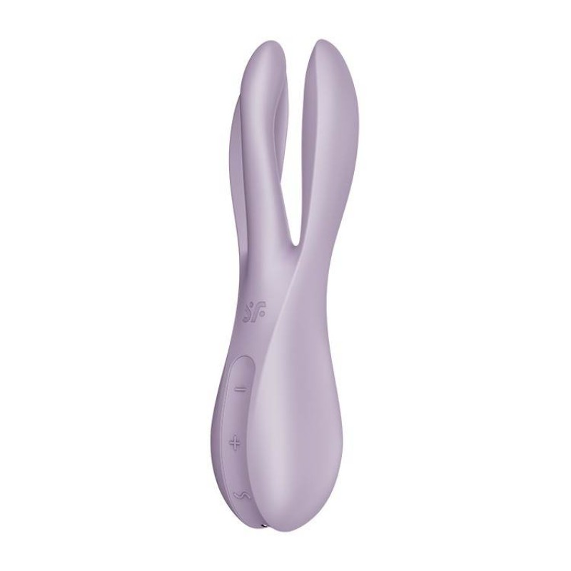 Κλειτοριδικός Δονητής Satisfyer Threesome 2 Λιλά Satisfyer Κλειτοριδικός Δονητής Satisfyer Threesome 2 Λιλά Κλειτοριδικά