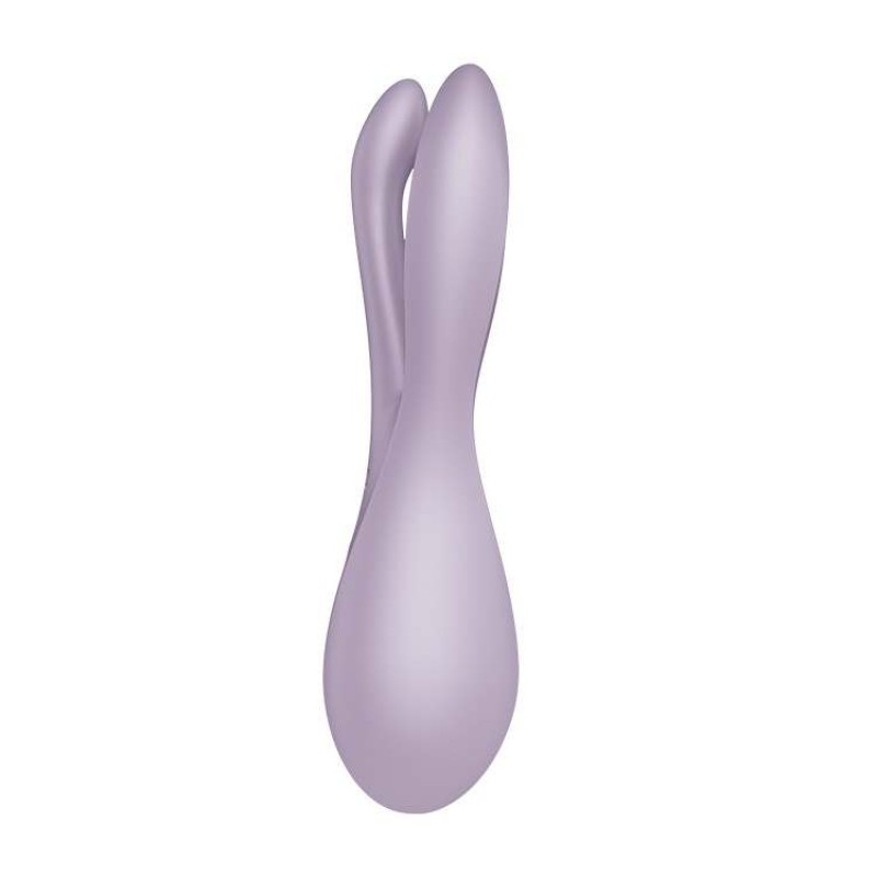 Κλειτοριδικός Δονητής Satisfyer Threesome 2 Λιλά Satisfyer Κλειτοριδικός Δονητής Satisfyer Threesome 2 Λιλά Κλειτοριδικά