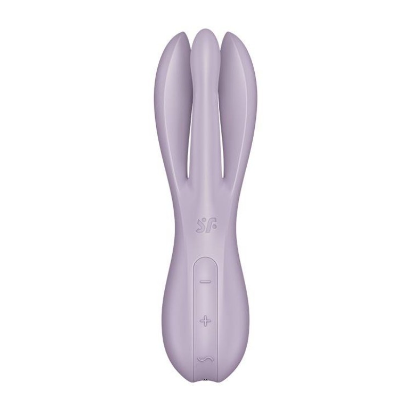 Κλειτοριδικός Δονητής Satisfyer Threesome 2 Λιλά Satisfyer Κλειτοριδικός Δονητής Satisfyer Threesome 2 Λιλά Κλειτοριδικά