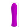 Bullet Vibrator Pretty Love Alfreda Purple 