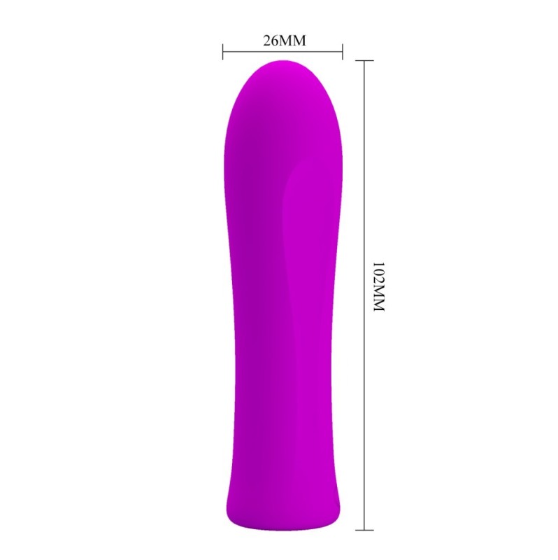 Bullet Vibrator Pretty Love Alfreda Purple 