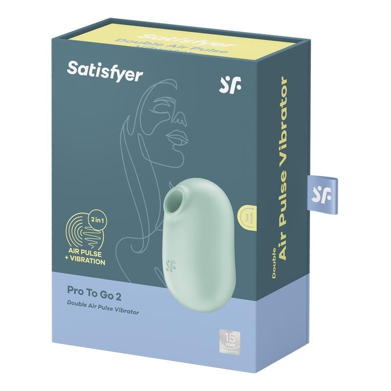 Clitoral Vibrator Satisfyer Pro To Go 2 Mint Satisfyer Clitoral Vibrator Satisfyer Pro To Go 2 Mint Clit Toys