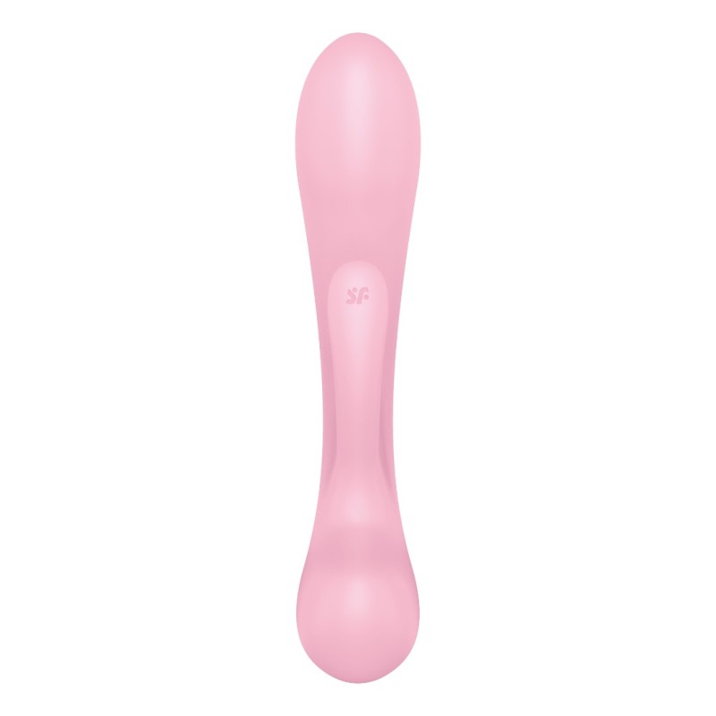 Satisfyer Rabbit Vibrator Satisfyer Triple Oh Pink Solo Play