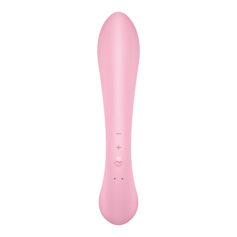 Satisfyer Rabbit Vibrator Satisfyer Triple Oh Pink Solo Play