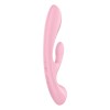 Satisfyer Rabbit Vibrator Satisfyer Triple Oh Pink Solo Play