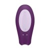 Satisfyer Couples Vibrator Satisfyer Double Joy Violet Sex Toys For Couples