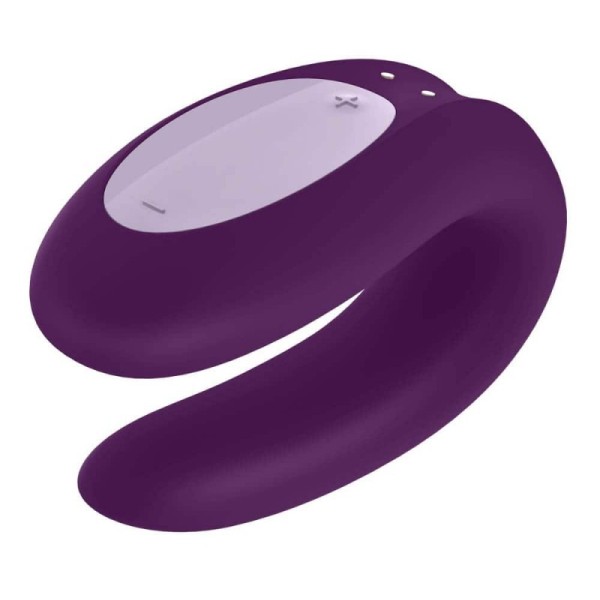 Δονητής Ζευγαριών Satisfyer Double Joy Μοβ