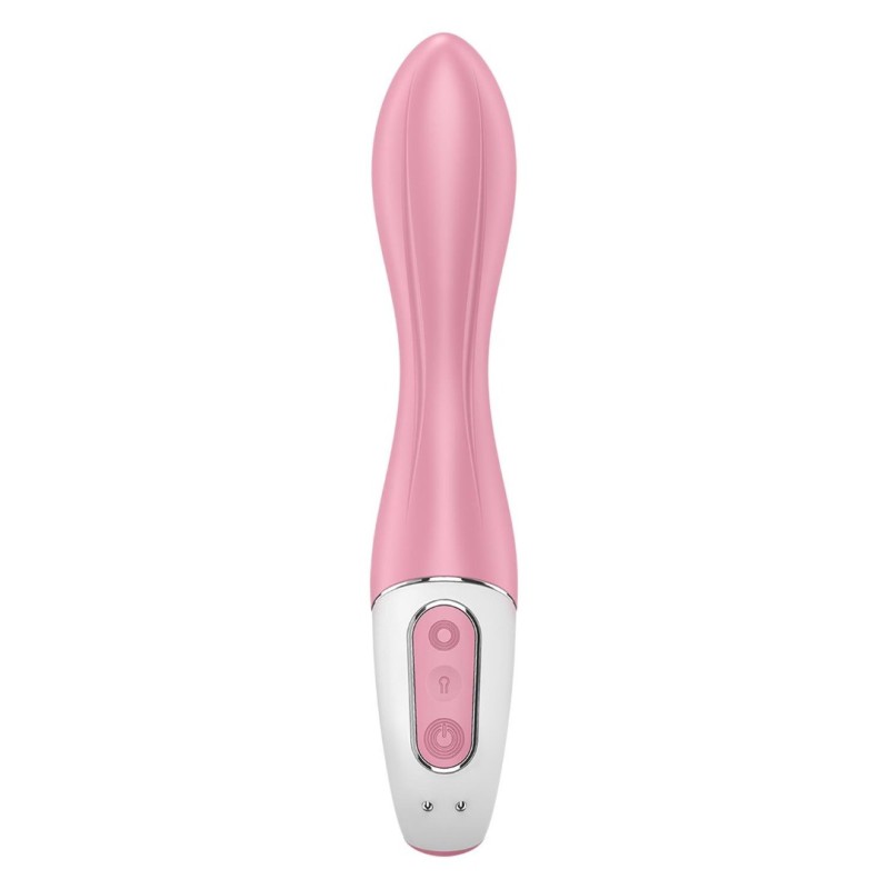 Inflatable G-Spot Vibrator Satisfyer Air Pump 2 Pink Satisfyer Inflatable G-Spot Vibrator Satisfyer Air Pump 2 Pink G-Spot
