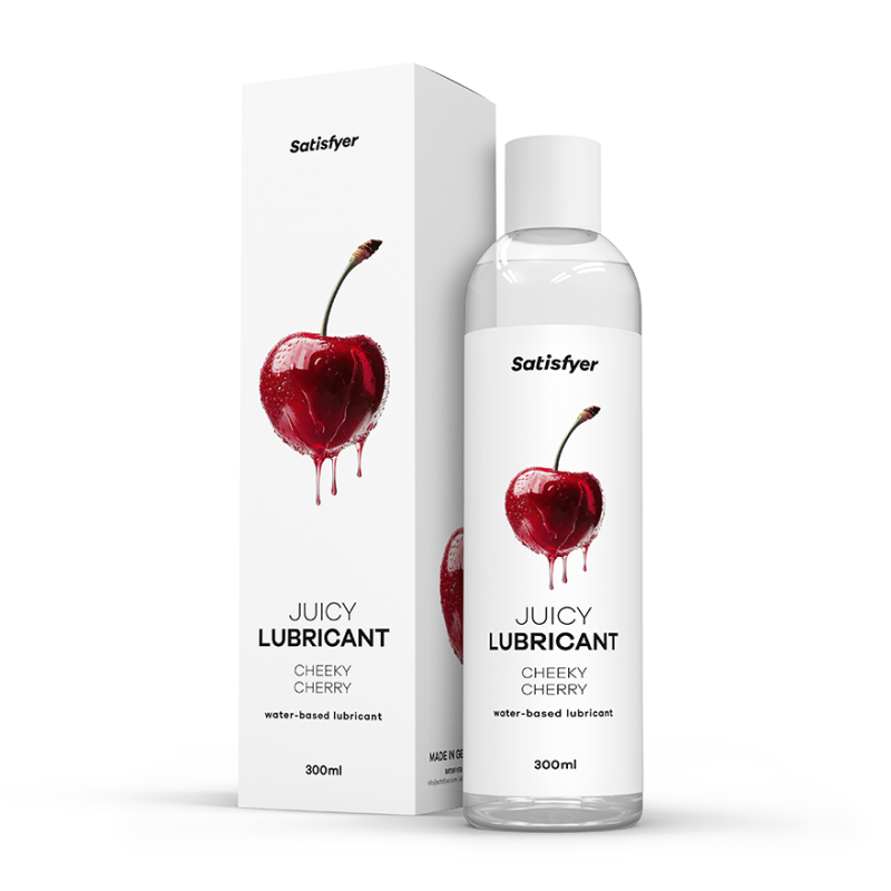 Water Based Lubricant Satisfyer Juicy Lubricant Cheeky Cherry 300ml