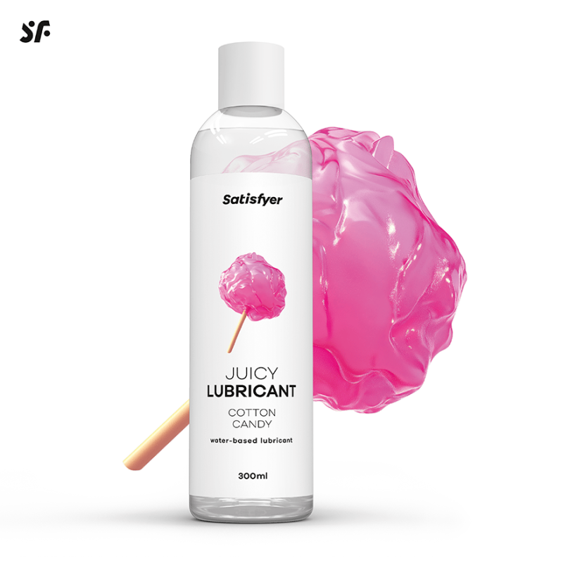 Water Based Lubricant Satisfyer Juicy Lubricant Cotton Candy 300ml