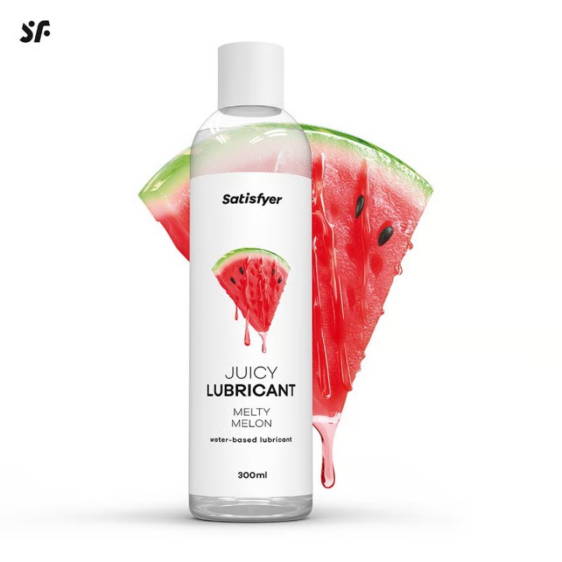 Satisfyer Λιπαντικό Νερού Με Γεύση Καρπούζι Satisfyer Juicy Lubricant 300ml Νερού