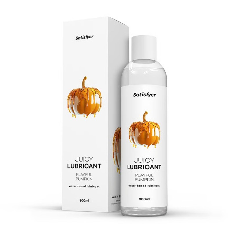 Satisfyer Λιπαντικό Νερού Με Γεύση Κολοκύθα Satisfyer Juicy Lubricant 300ml Νερού