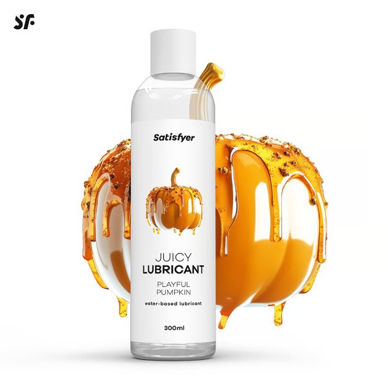 Satisfyer Λιπαντικό Νερού Με Γεύση Κολοκύθα Satisfyer Juicy Lubricant 300ml Νερού