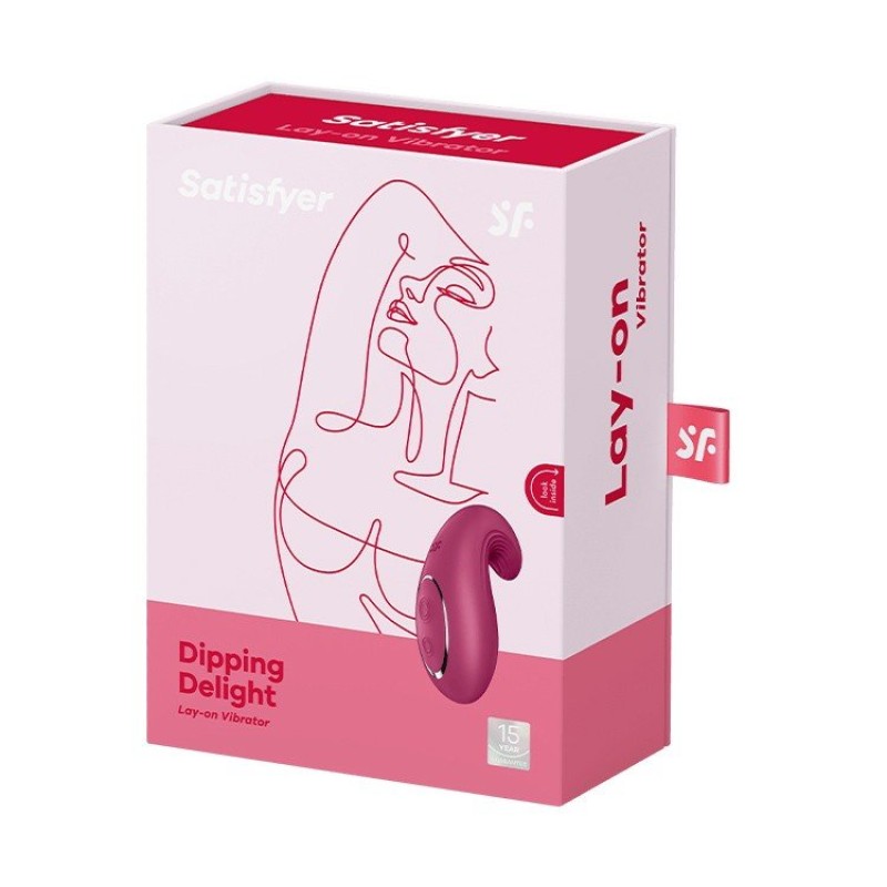Κλειτοριδικός Δονητής Satisfyer Dipping Delight Berry Satisfyer Κλειτοριδικός Δονητής Satisfyer Dipping Delight Berry Κλειτοριδικά