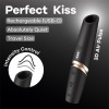 Satisfyer Κλειτοριδικός Δονητής Satisfyer Perfect Kiss Μαύρος Κλειτοριδικά