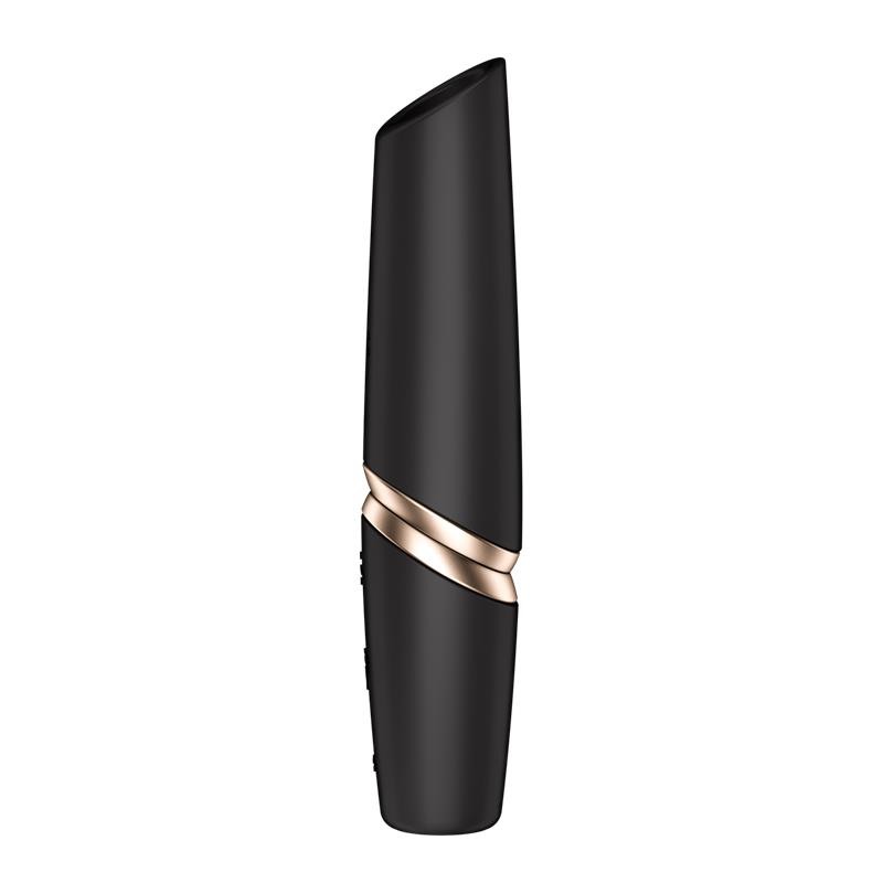 Satisfyer Κλειτοριδικός Δονητής Satisfyer Perfect Kiss Μαύρος Κλειτοριδικά