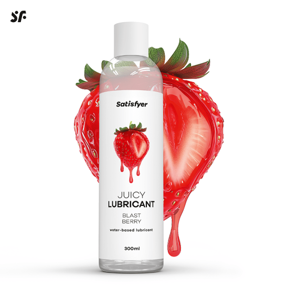 Λιπαντικό Νερού Με Γεύση Φράουλα Satisfyer Juicy Lubricant 300ml
