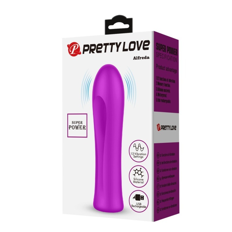 Pretty Love Μίνι Δονητής Pretty Love Alfreda Μοβ Μίνι