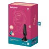 Satisfyer Πρωκτική Σφήνα με Δόνηση Satisfyer Plug-ilicious 2 Μαύρη Σφήνες με δόνηση