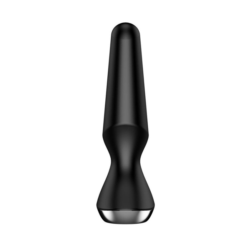 Satisfyer Πρωκτική Σφήνα με Δόνηση Satisfyer Plug-ilicious 2 Μαύρη Σφήνες με δόνηση