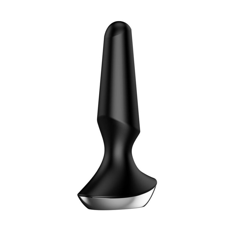 Satisfyer Πρωκτική Σφήνα με Δόνηση Satisfyer Plug-ilicious 2 Μαύρη Σφήνες με δόνηση