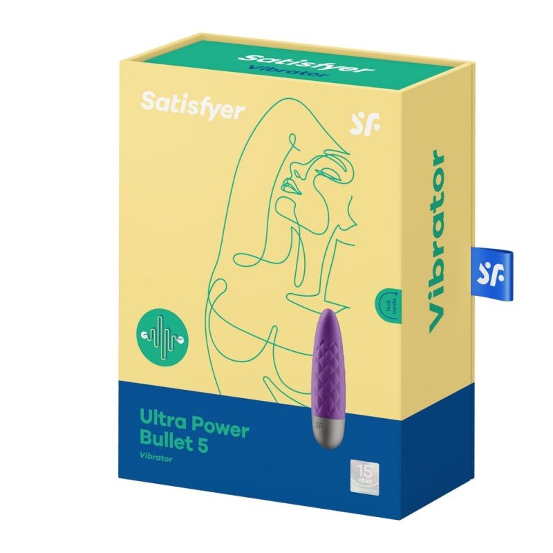 Satisfyer Μίνι Δονητής Satisfyer Ultra Power Bullet 5 Μοβ Μίνι