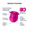 Satisfyer Κλειτοριδικός Δονητής Satisfyer Pro 2 Modern Blossom Ροζ Κλειτοριδικά