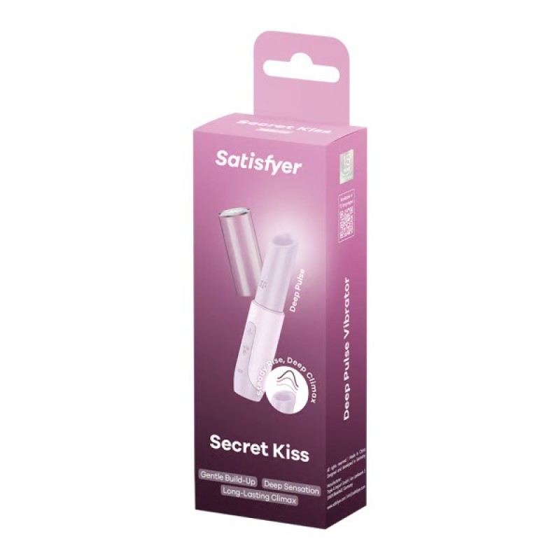 Κλειτοριδικός Δονητής Satisfyer Secret Kiss Ροζ Satisfyer Κλειτοριδικός Δονητής Satisfyer Secret Kiss Ροζ Κλειτοριδικά