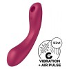 Κλειτοριδικός & G-Spot Δονητής Satisfyer Curvy Trinity 1 Μπορντό Satisfyer Κλειτοριδικός & G-Spot Δονητής Satisfyer Curvy Trinity 1 Μπορντό Κλειτοριδικά