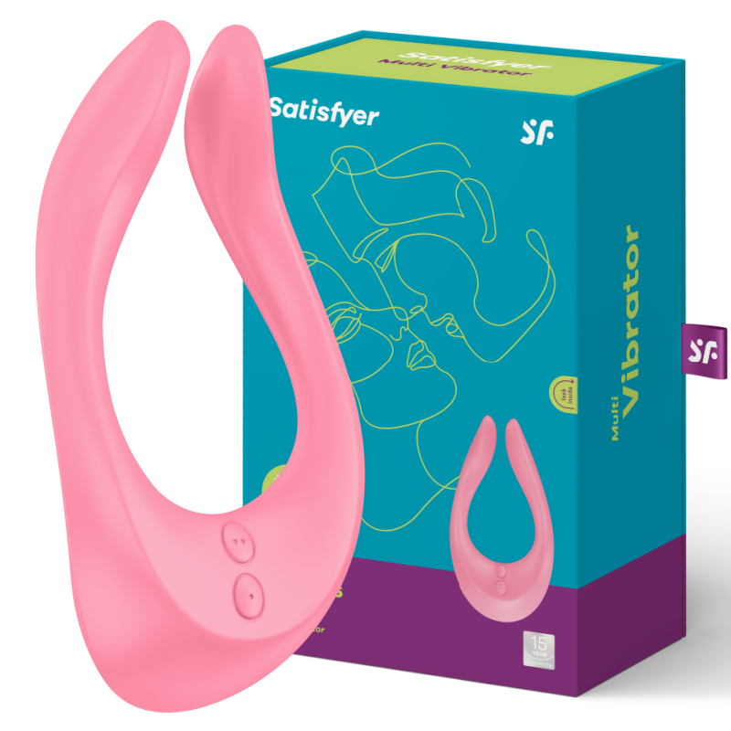 Δονητής Ζευγαριών Satisfyer Endless Joy Ροζ Satisfyer Δονητής Ζευγαριών Satisfyer Endless Joy Ροζ Για Ζευγάρια