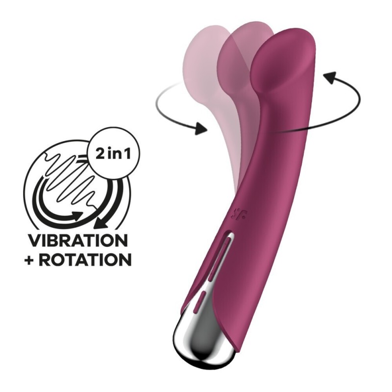 Satisfyer Δονητής G-Spot Satisfyer Spinning G-Spot 1 Μπορντό G-Spot