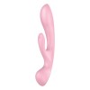 Δονητής Rabbit Satisfyer Triple Oh Ροζ Satisfyer Δονητής Rabbit Satisfyer Triple Oh Ροζ Solo Play