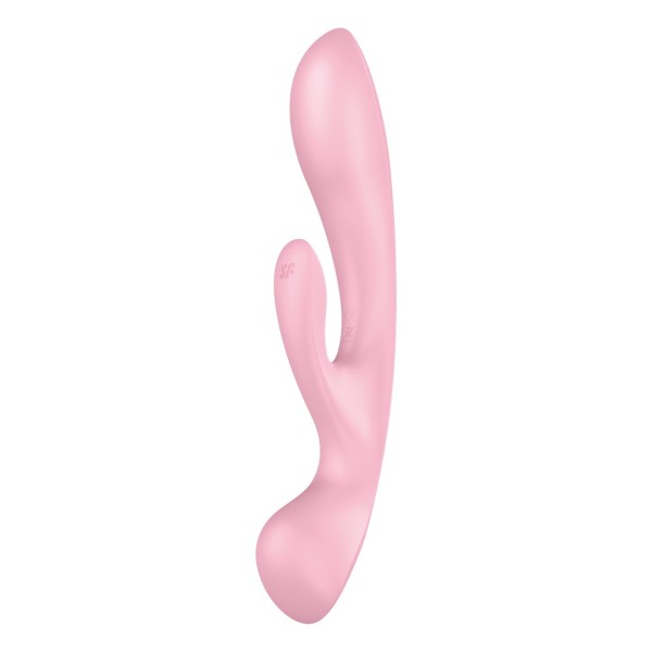 Δονητής Rabbit Satisfyer Triple Oh Ροζ