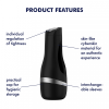 Αυνανιστήρι Satisfyer Men Classic Μαύρο Satisfyer Αυνανιστήρι Satisfyer Men Classic Μαύρο Με ουδέτερο άνοιγμα