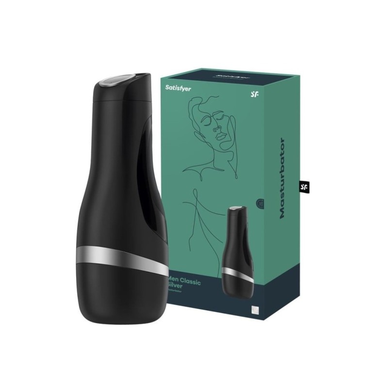 Αυνανιστήρι Satisfyer Men Classic Μαύρο Satisfyer Αυνανιστήρι Satisfyer Men Classic Μαύρο Με ουδέτερο άνοιγμα