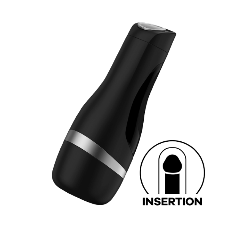 Αυνανιστήρι Satisfyer Men Classic Μαύρο Satisfyer Αυνανιστήρι Satisfyer Men Classic Μαύρο Με ουδέτερο άνοιγμα