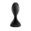 Satisfyer Πρωκτική Σφήνα με Δόνηση Satisfyer Trendsetter Μαύρη Σφήνες με δόνηση