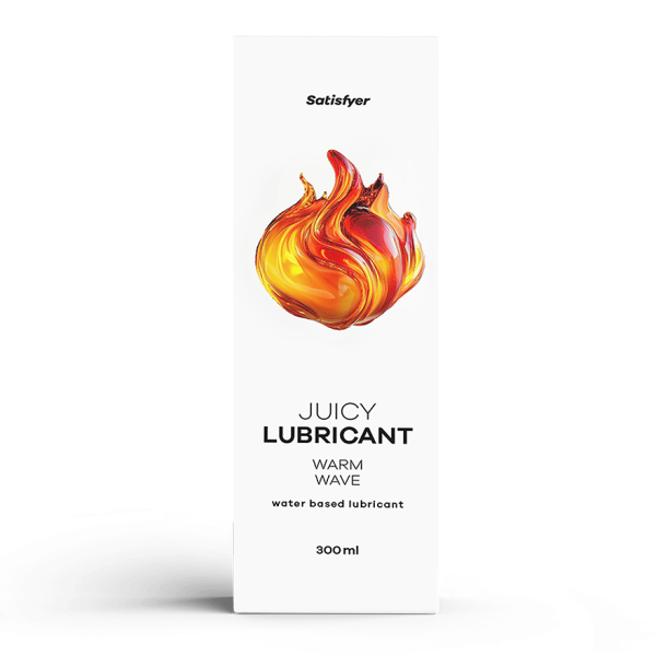 Θερμαντικό Λιπαντικό Νερού Satisfyer Juicy Lubricant Warming Wave 300ml