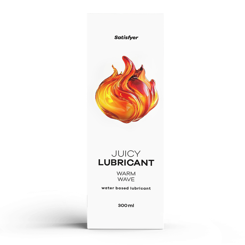 Satisfyer Θερμαντικό Λιπαντικό Νερού Satisfyer Juicy Lubricant Warming Wave 300ml Νερού