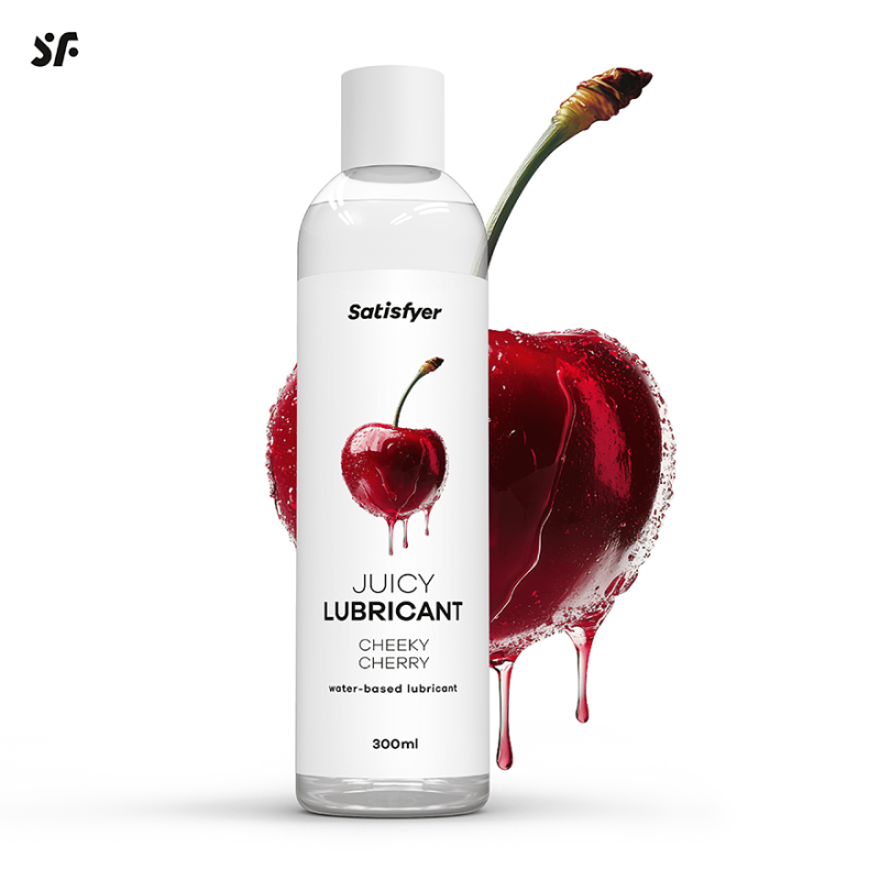 Satisfyer Λιπαντικό Νερού Με Γεύση Κεράσι Satisfyer Juicy Lubricant 300ml Νερού
