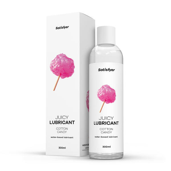 Λιπαντικό Νερού Με Γεύση Μαλλί τη Γριάς Satisfyer Juicy Lubricant 300ml