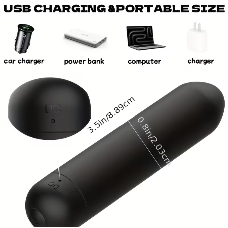 Εσώρουχο Δονούμενο Love Market Μαύρο