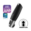 Vibrating Stroker Satisfyer Power Masturbator Black