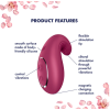 Κλειτοριδικός Δονητής Satisfyer Dipping Delight Berry 