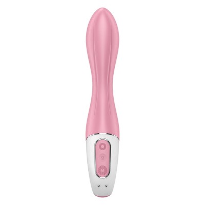 Inflatable G-Spot Vibrator Satisfyer Air Pump 2 Pink Inflatable G-Spot Vibrator Satisfyer Air Pump 2 Pink